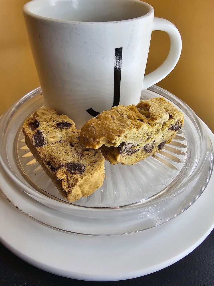 Choc Orange Hazelnut Biscotti