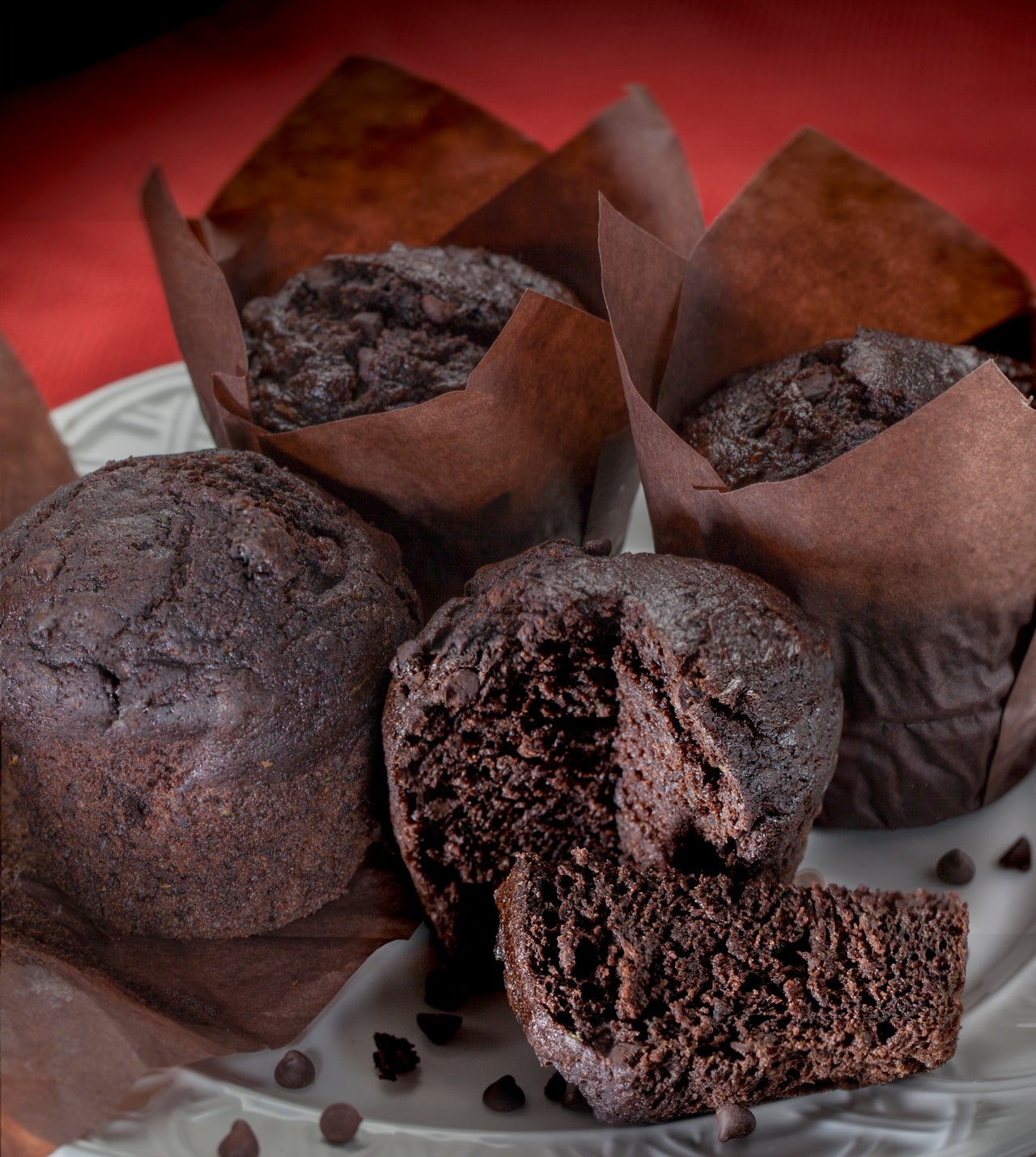 Double Chocolate Chip Muffins
